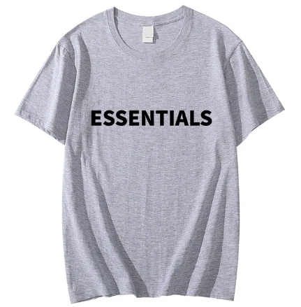 Essentials Grey T Shirt EsEssentials Grey T Shirtsentials Grey T Shirt
